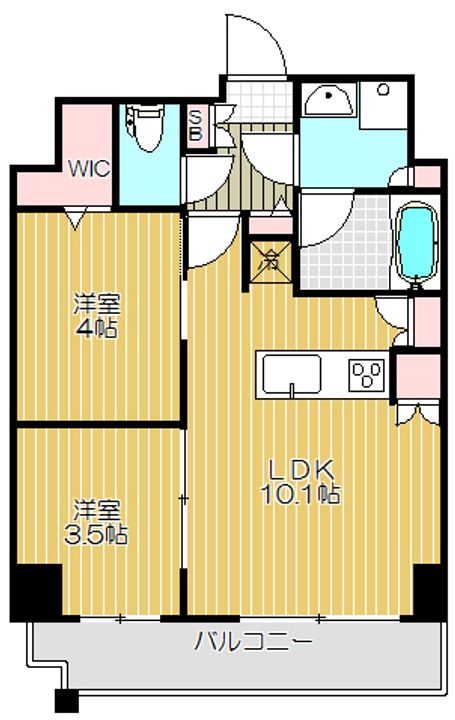 アーバネックス戸越の間取り