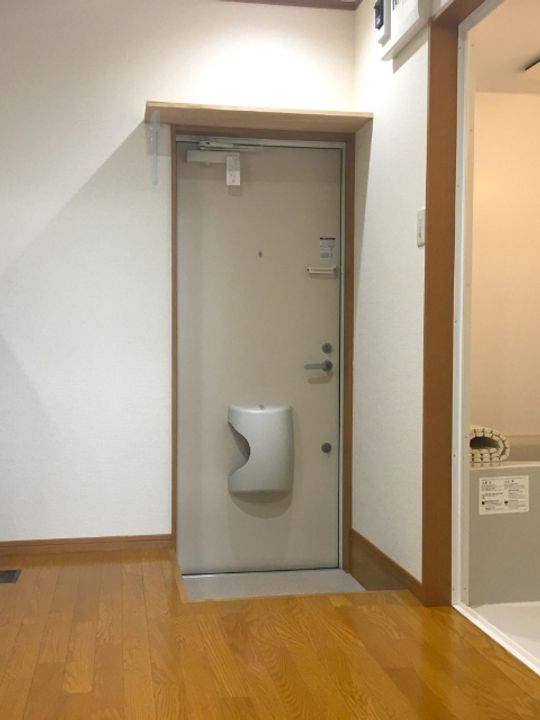 プランドールIIの玄関