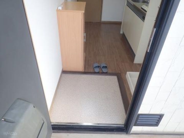 サンライフみやまえの玄関