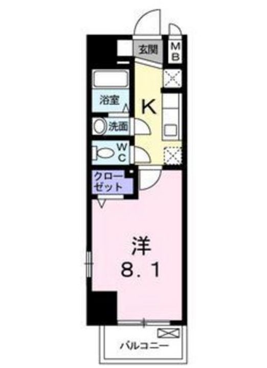 M&K.ホープマンションの間取り