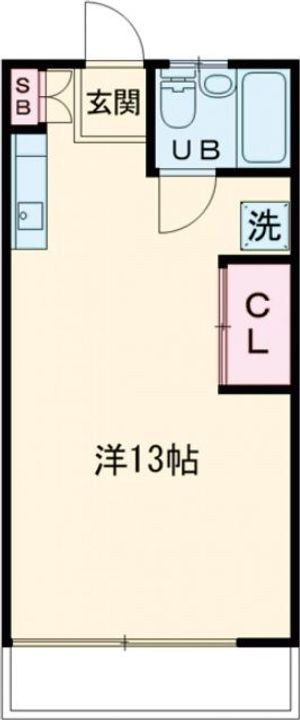 エクセル下馬の間取り