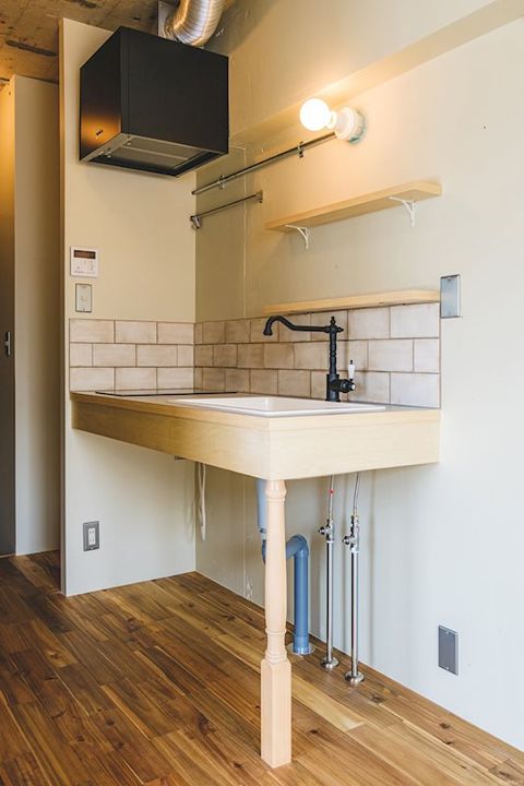 東京都文京区大塚5(マンション)の賃貸物件のキッチン