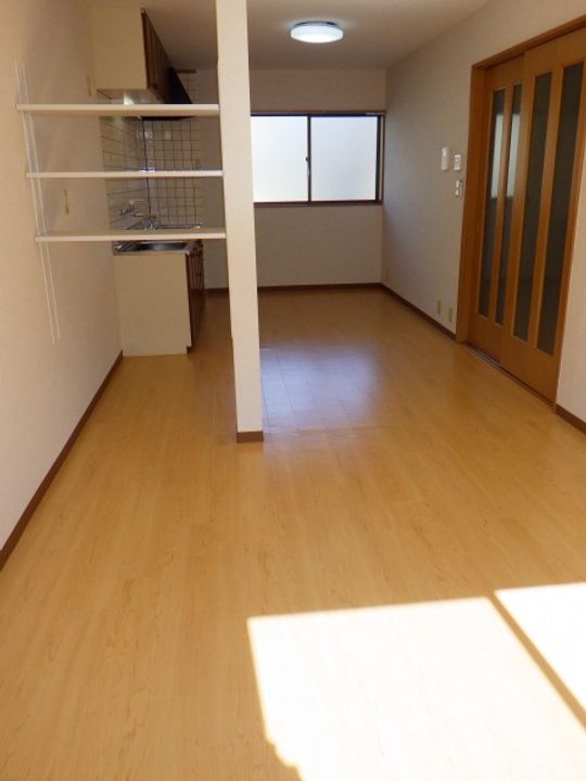 コーポメツギの居間