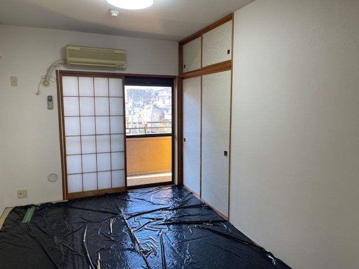 朝日プラザ柏木IIの居間