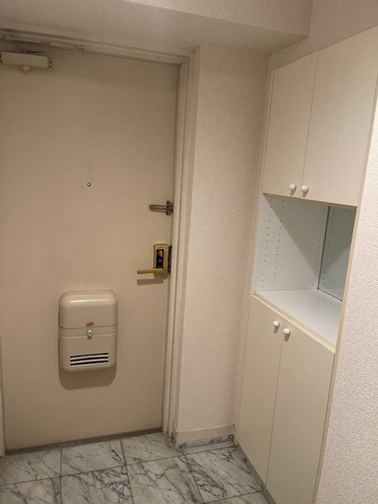 朝日プラザ柏木IIの玄関