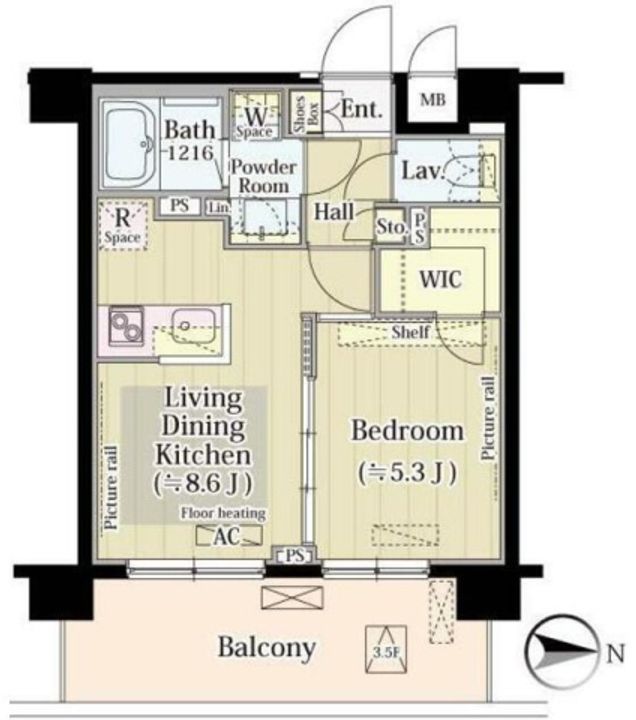 Mia Casa IIの間取り