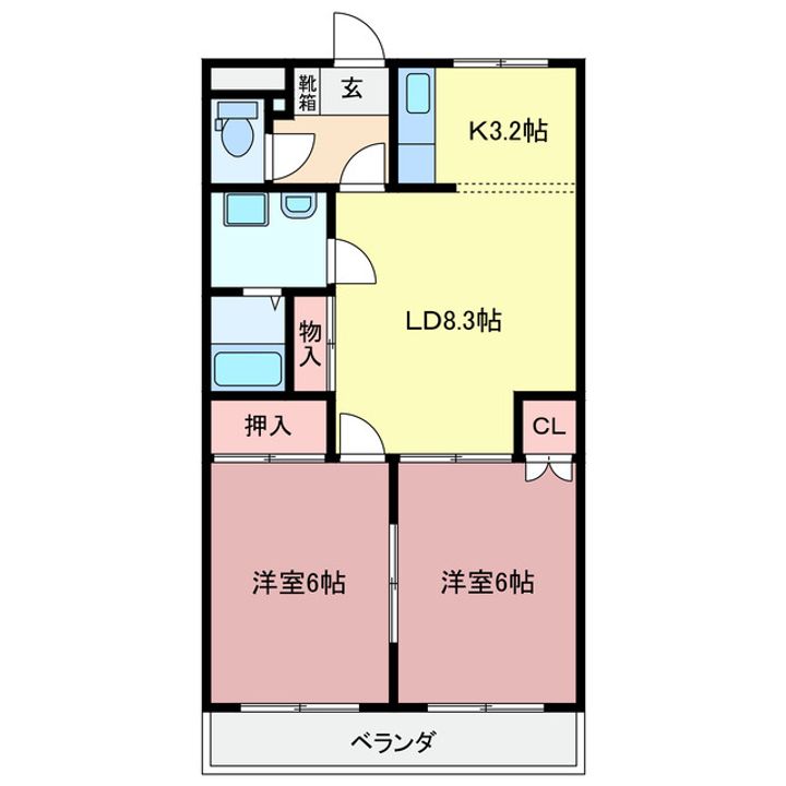 シャングリラの間取り