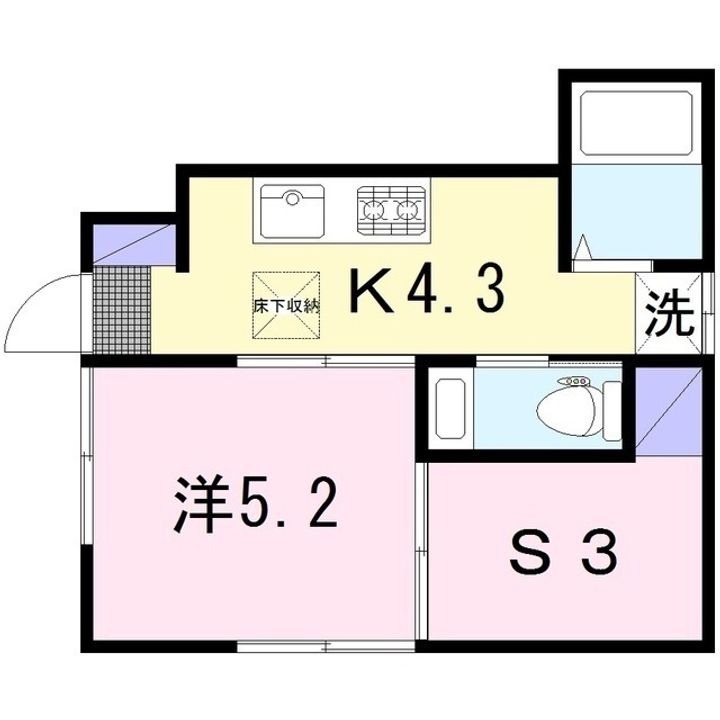 ビッキーハイムの間取り
