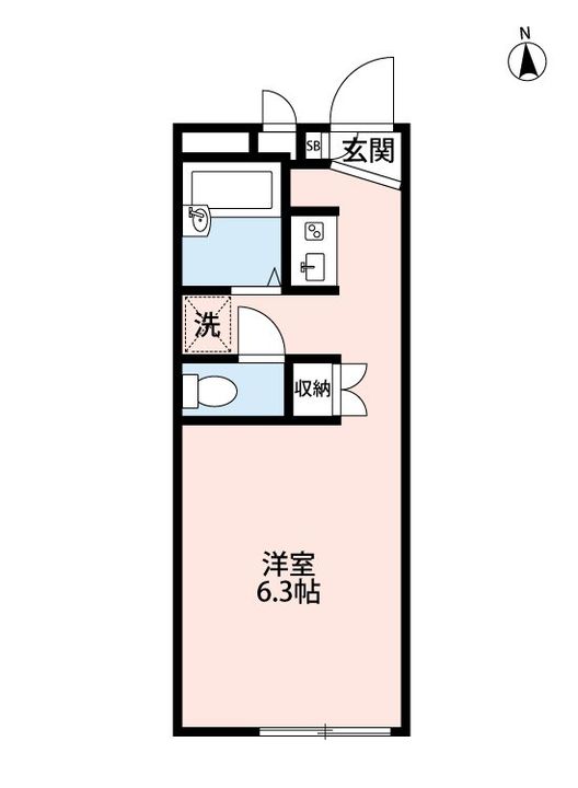 エレファントひらのの間取り