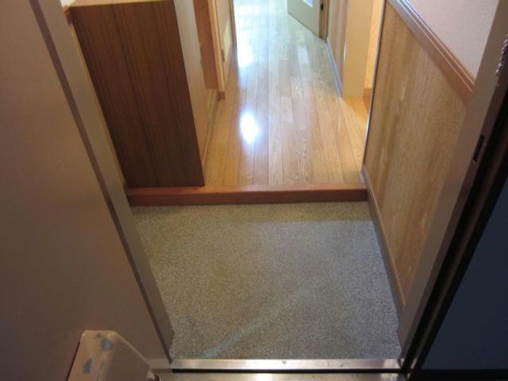 アーブル長岡の玄関