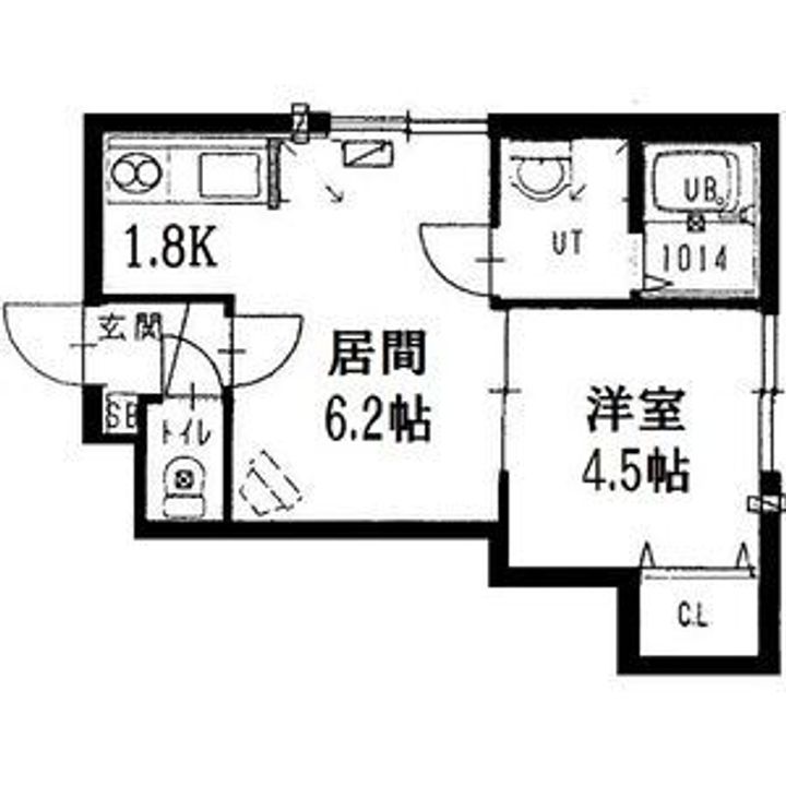 ビブレパークフロントの間取り