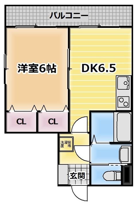 東京都墨田区立花4(マンション)の賃貸物件の間取り