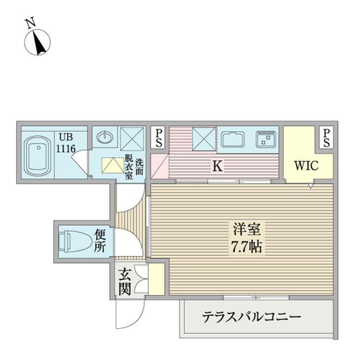 RAY COASTの間取り