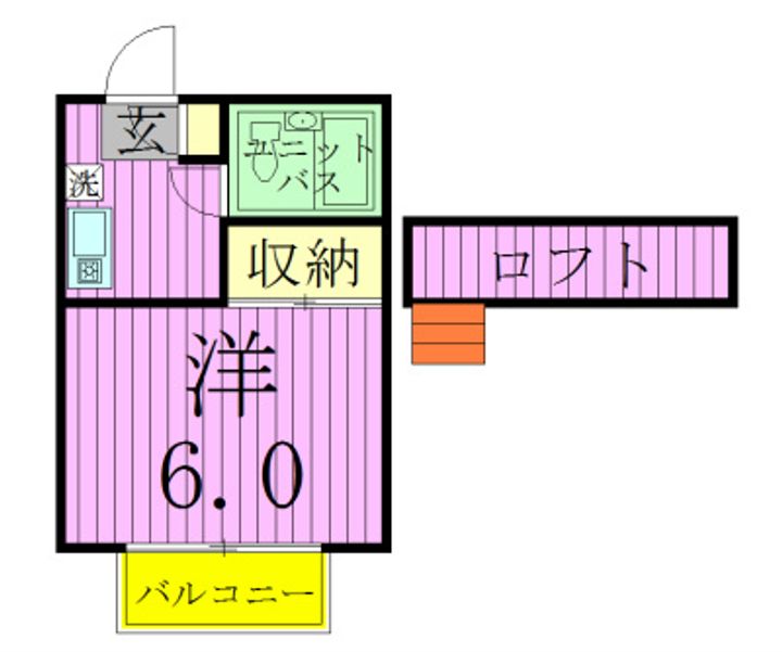 ノーリーズン松戸の間取り