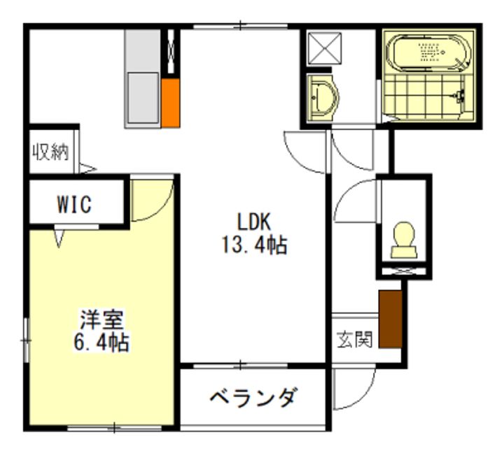アン・リヴィールの間取り