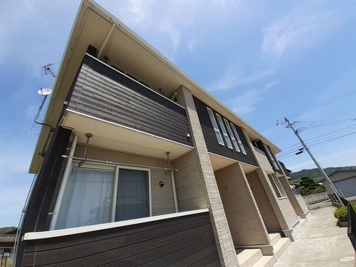 香川県三豊市豊中町笠田笠岡(アパート)の賃貸物件の外観