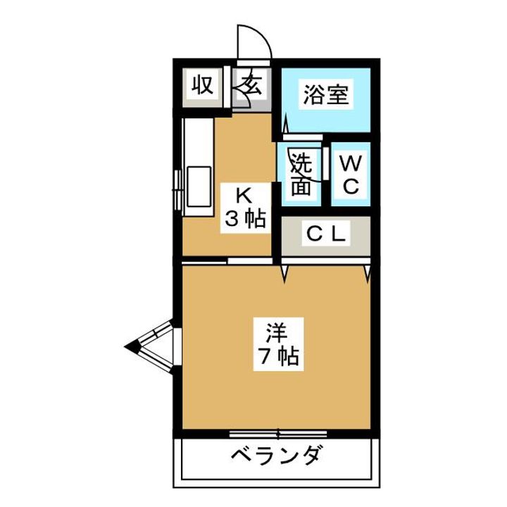 ハポネス雅の間取り
