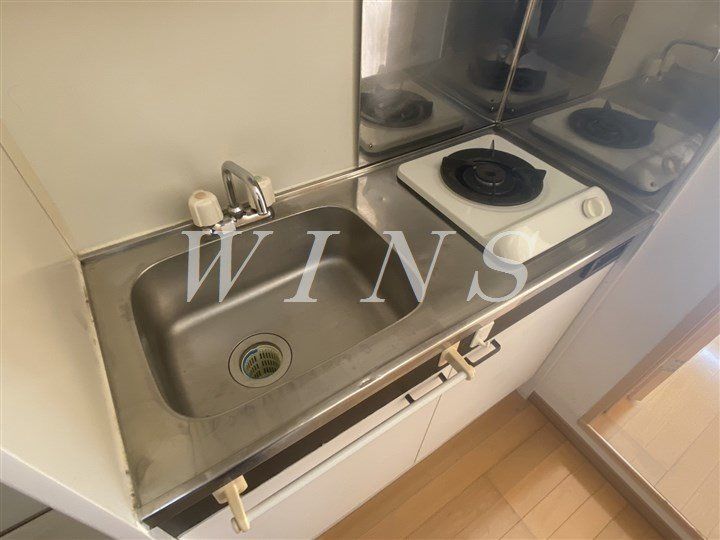 神奈川県川崎市多摩区生田2(アパート)の賃貸物件のキッチン