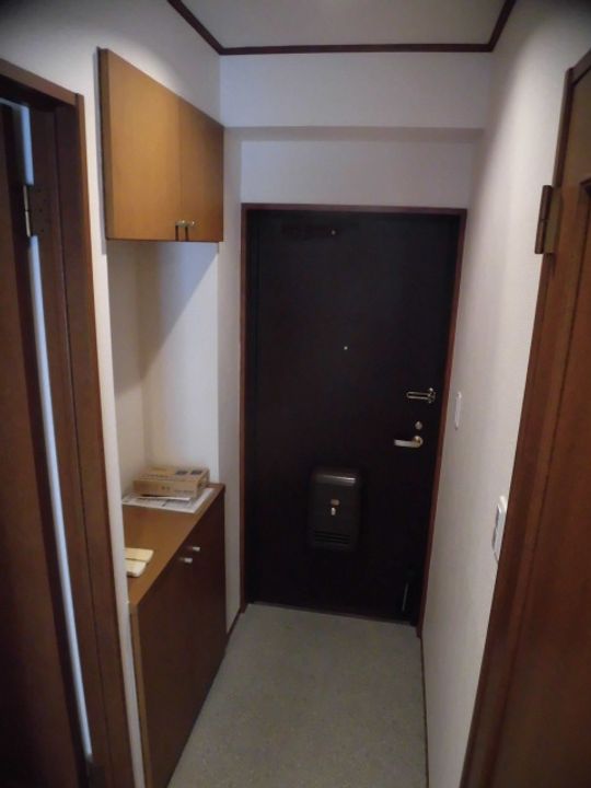 ハイツタチバナの玄関