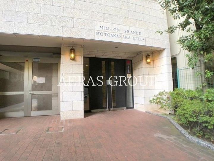 東京都港区元赤坂1(マンション)の賃貸物件の地図