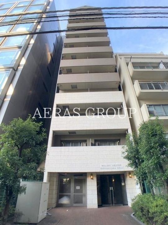 東京都港区元赤坂1(マンション)の賃貸物件の外観