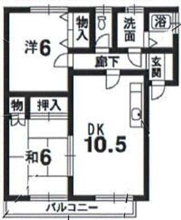 サンコーポNの間取り