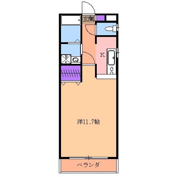 秀栄レジデンスIIの間取り