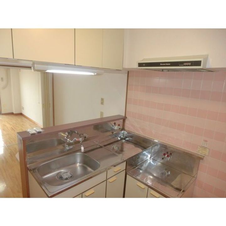 栃木県宇都宮市峰1(マンション)の賃貸物件のキッチン