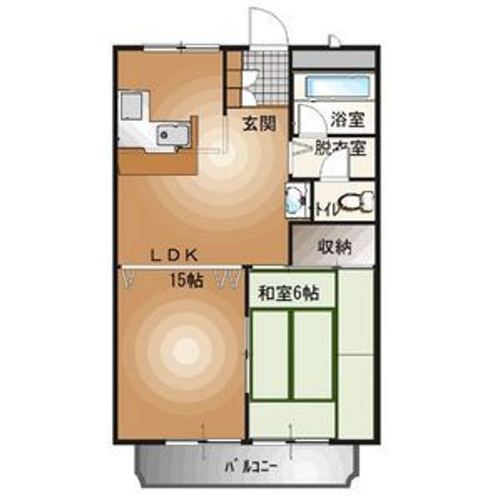 栃木県宇都宮市峰1(マンション)の賃貸物件の間取り