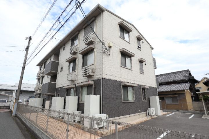 岡山県倉敷市笹沖(アパート)の賃貸物件の外観