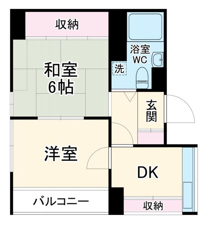 メゾンジャルダンの間取り