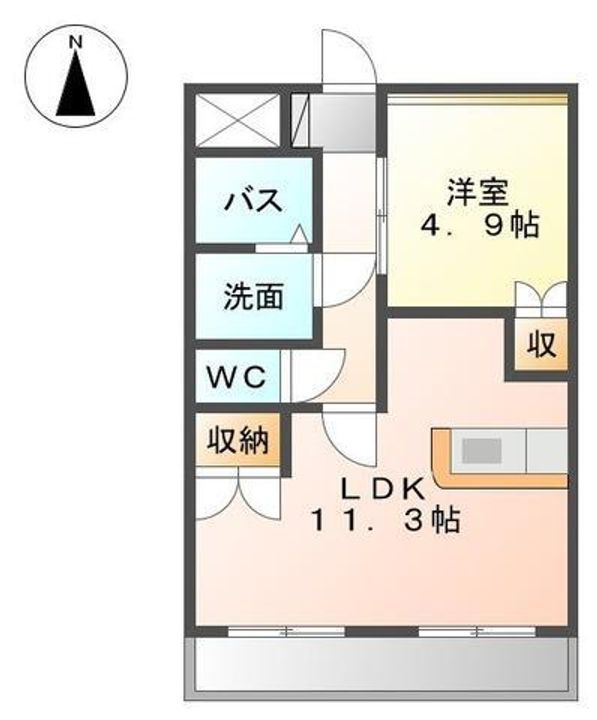 グランディールの間取り
