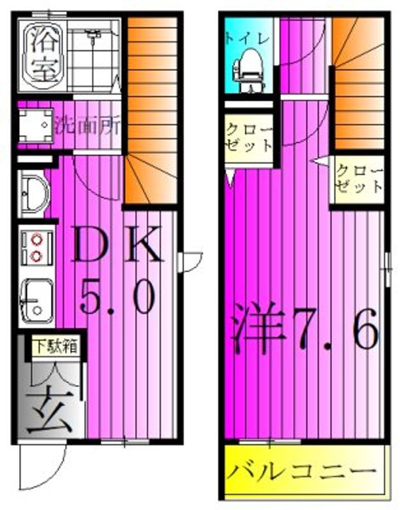 ラ・メール・ソレイユの間取り