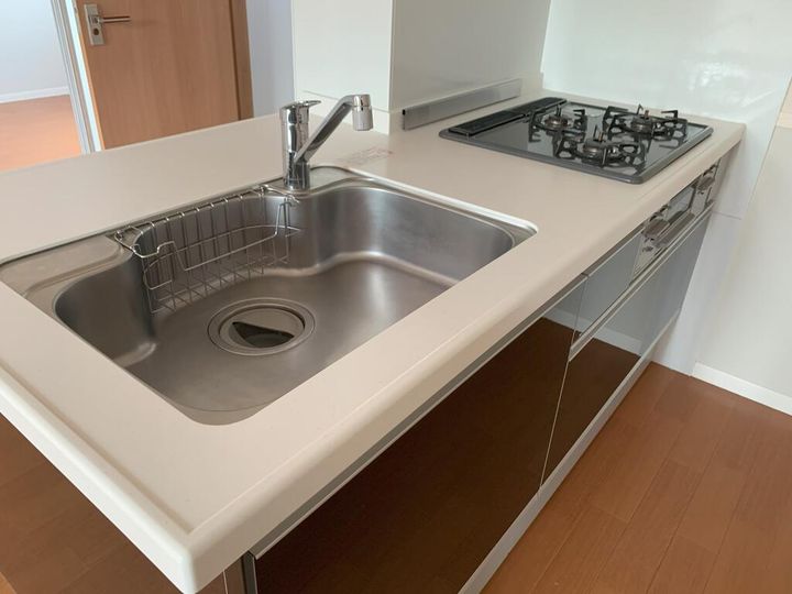 群馬県高崎市剣崎町(アパート)の賃貸物件のキッチン