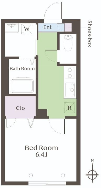 ピュアステージ東中延の間取り