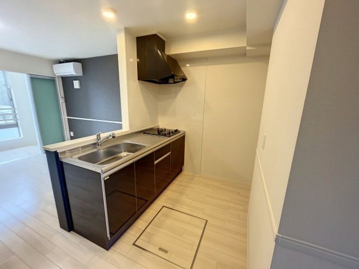 福島県福島市松川町美郷1(アパート)の賃貸物件のキッチン