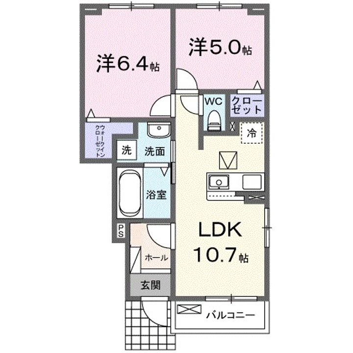 サニー クロバーの間取り