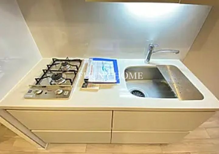 東京都目黒区柿の木坂1(マンション)の賃貸物件のキッチン