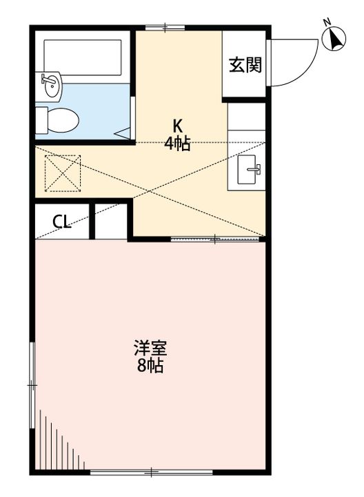 ヒルズ中山の間取り