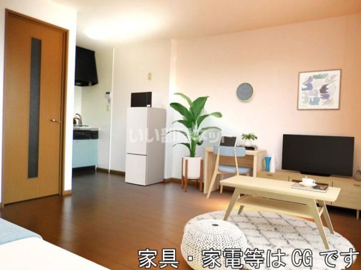 大阪府四條畷市岡山2(アパート)の賃貸物件の内装