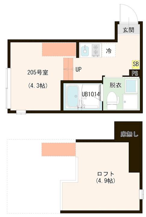 ノベレアの間取り