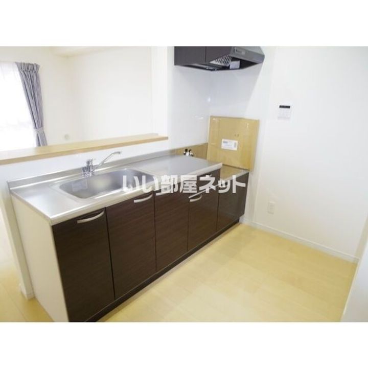 栃木県宇都宮市鶴田町(マンション)の賃貸物件のキッチン