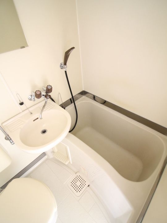 コーポアップルの風呂