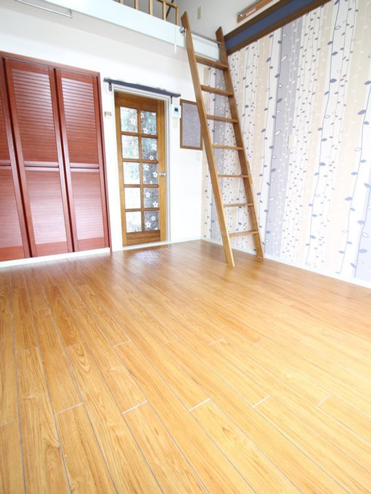 コーポアップルの居間