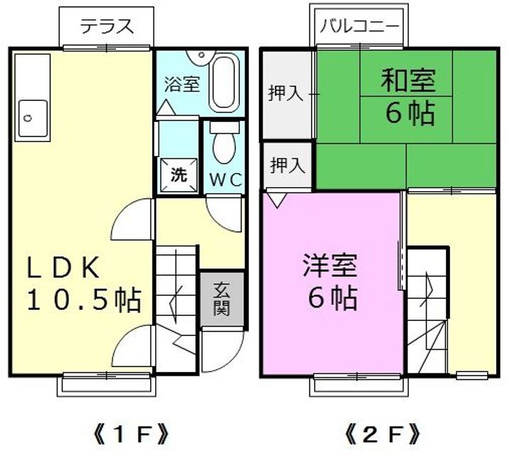 和歌山県和歌山市関戸5(一戸建)の賃貸物件の間取り