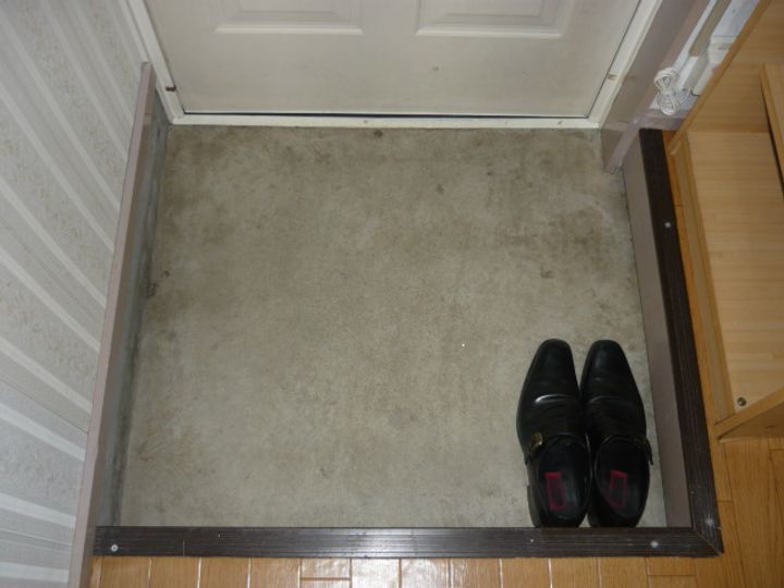 ハウスグリーンヒルの玄関