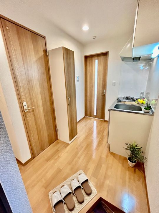 レスト上尾本町の玄関