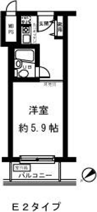 コルム目黒不動前の間取り