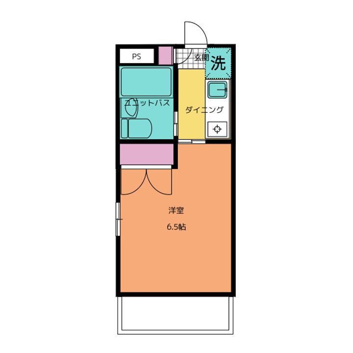モンシャトー松戸IIの間取り
