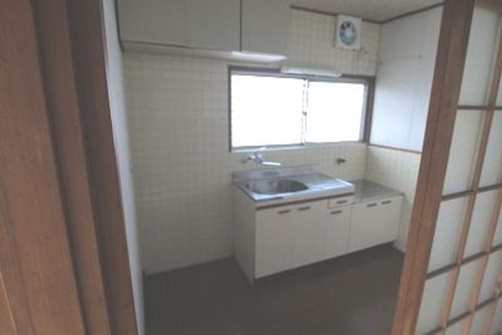 水野アパートのキッチン